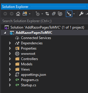 MVC folder structure