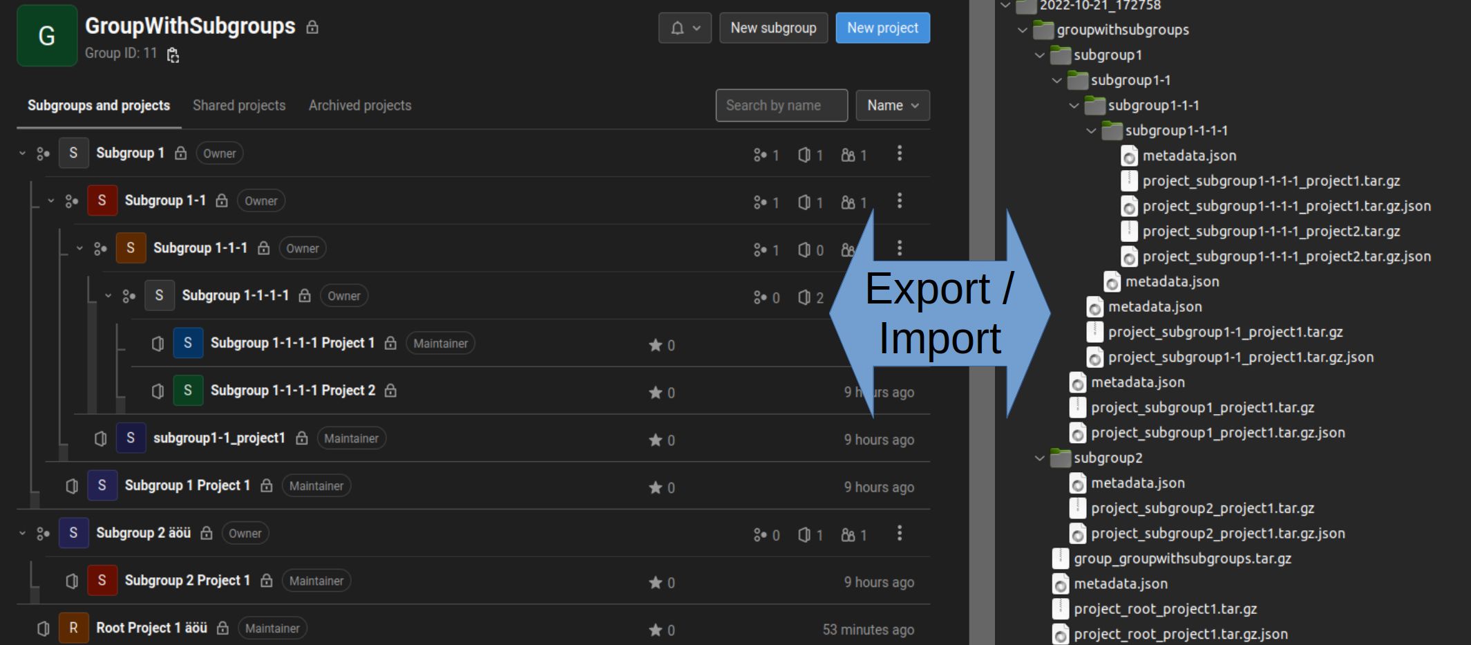 gitlab_export_import