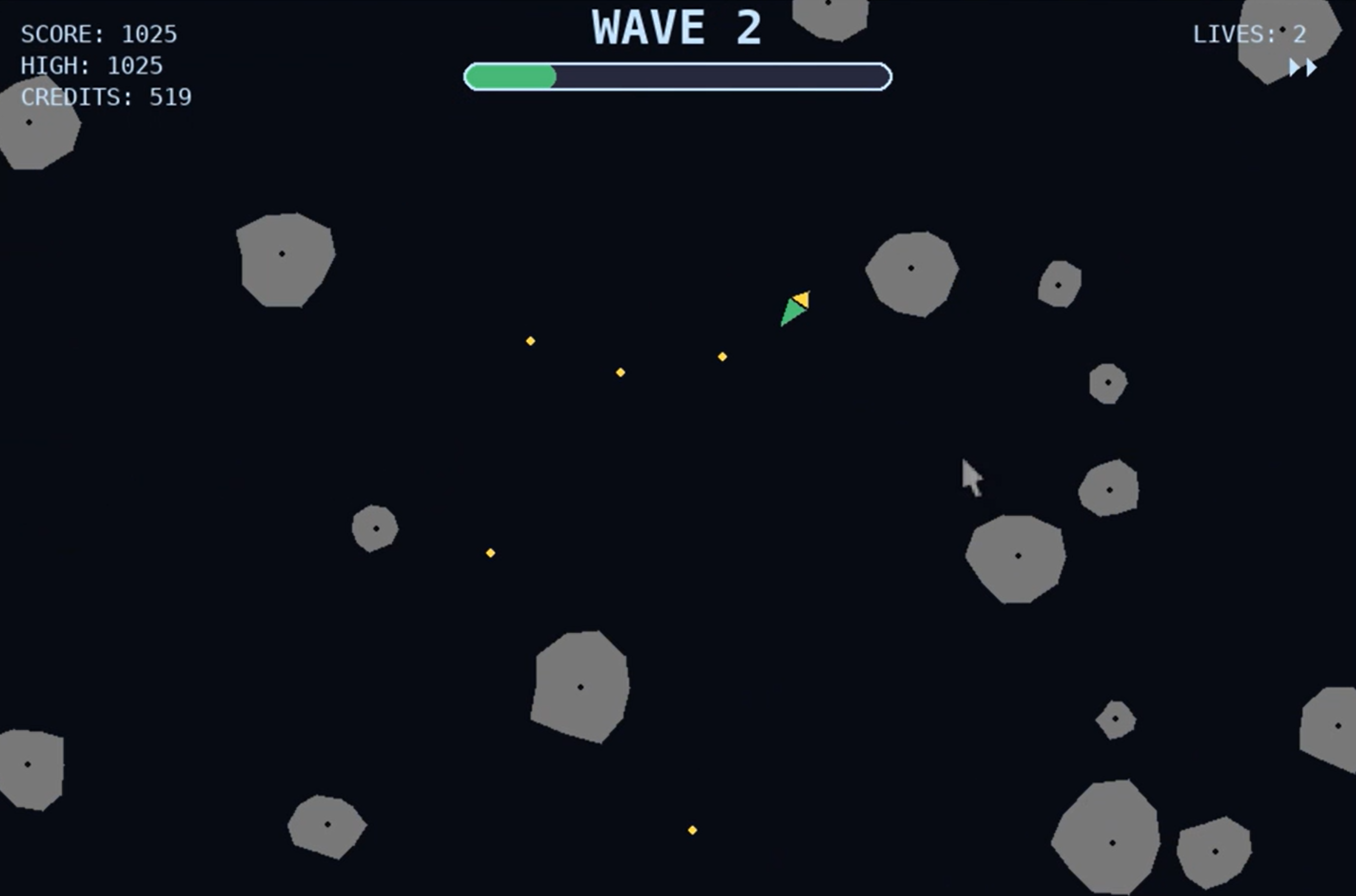 Spaceship Survival gameplay screenshot