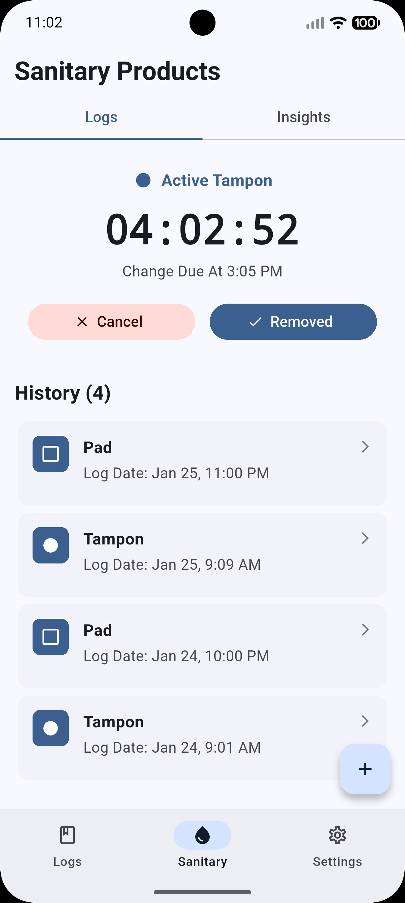 docs/screenshots/android/sanitary_product_log_screen.png