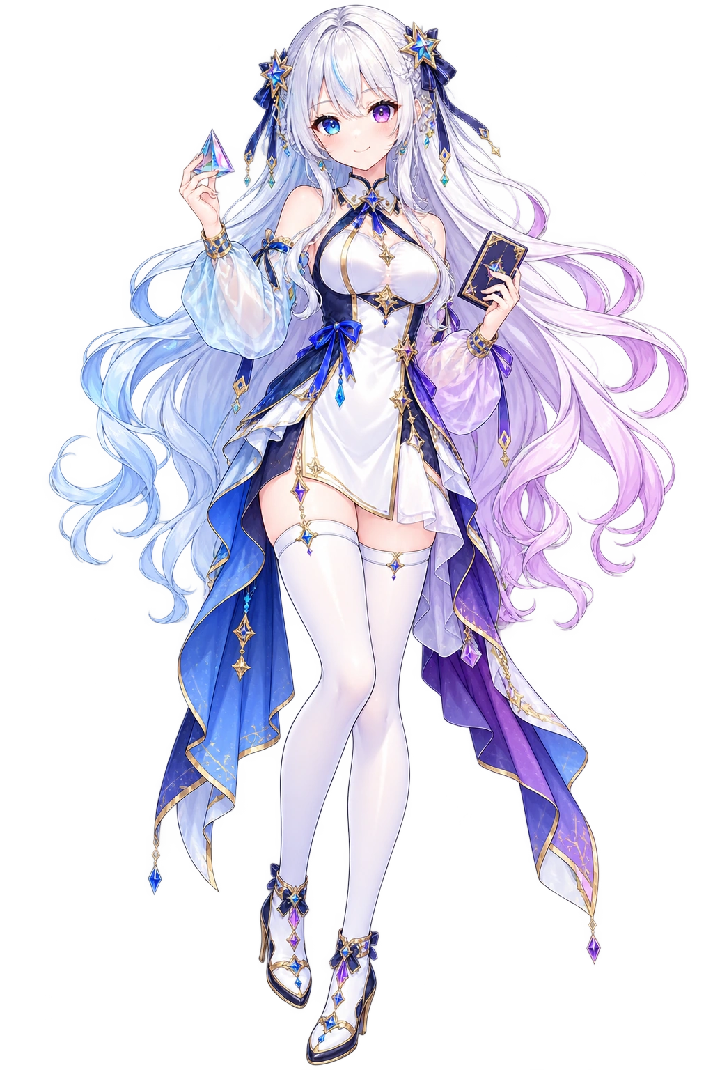 Gemini 模型娘双子默认立绘