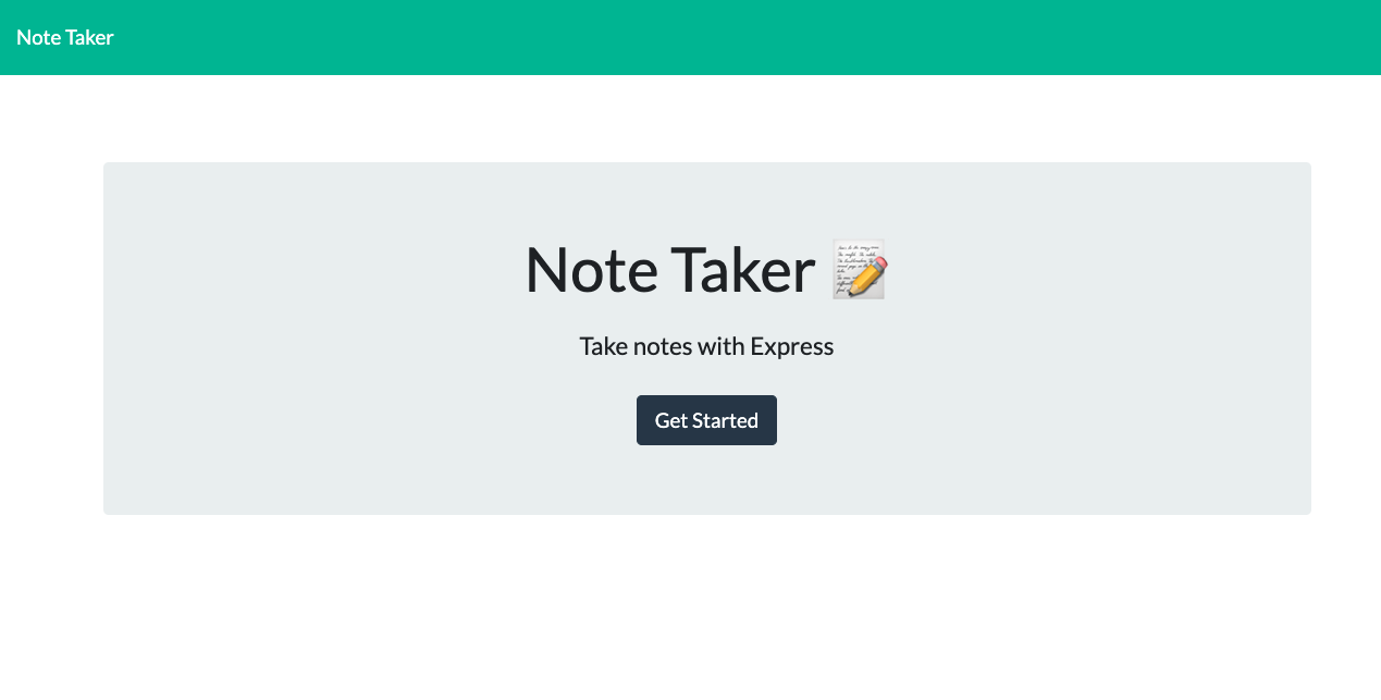 image of notes taker home