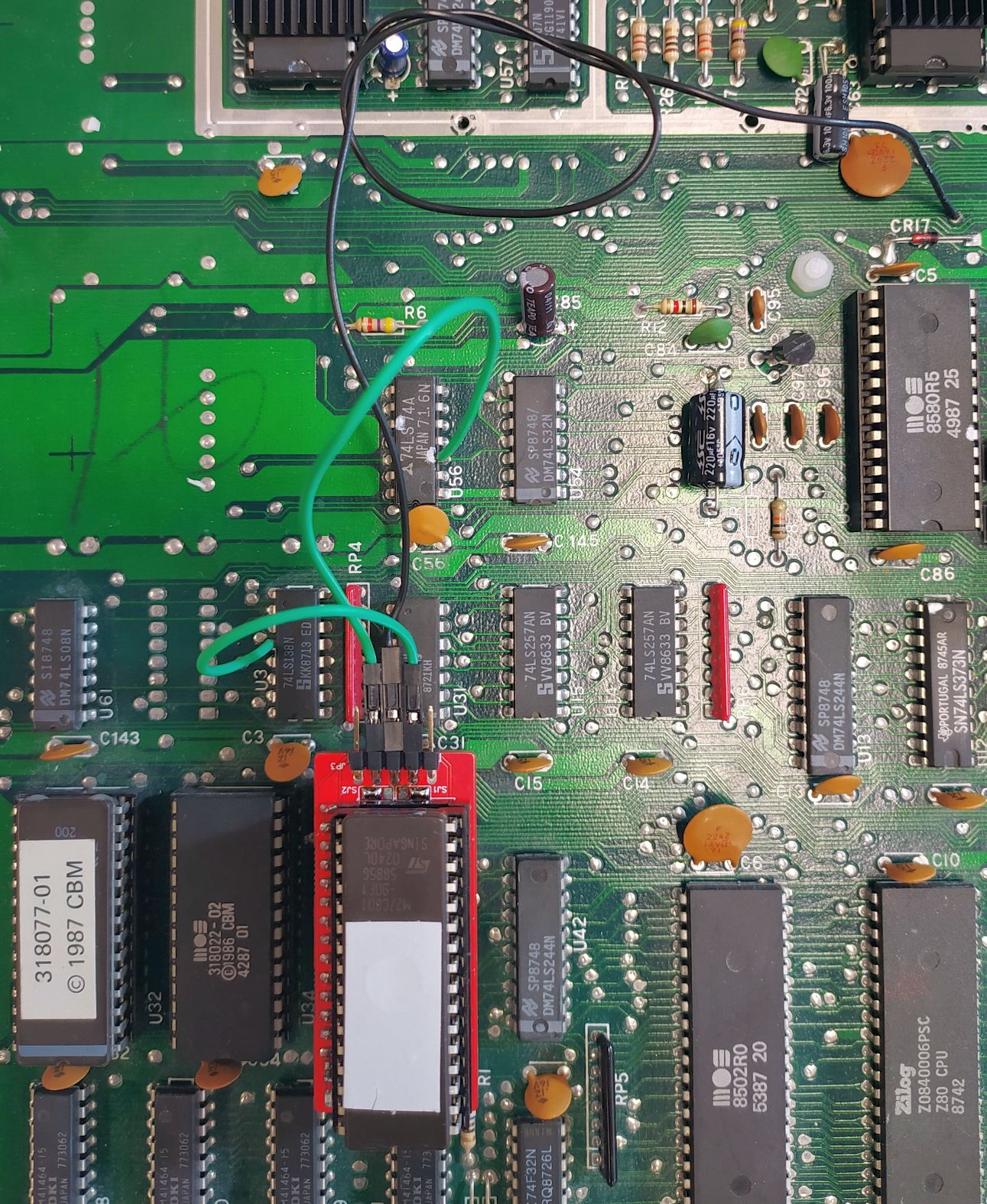 C128D-CR with the Megabit ROM