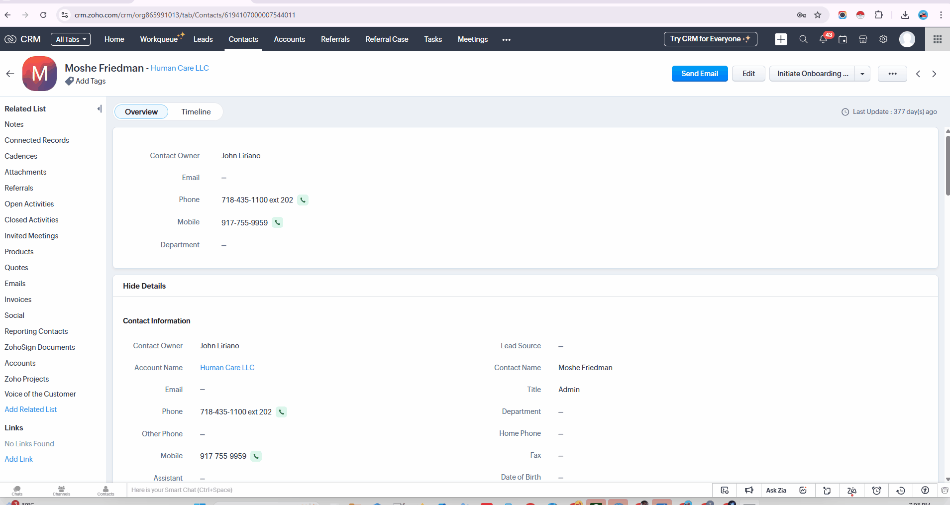 AI Email Intelligence Walkthrough