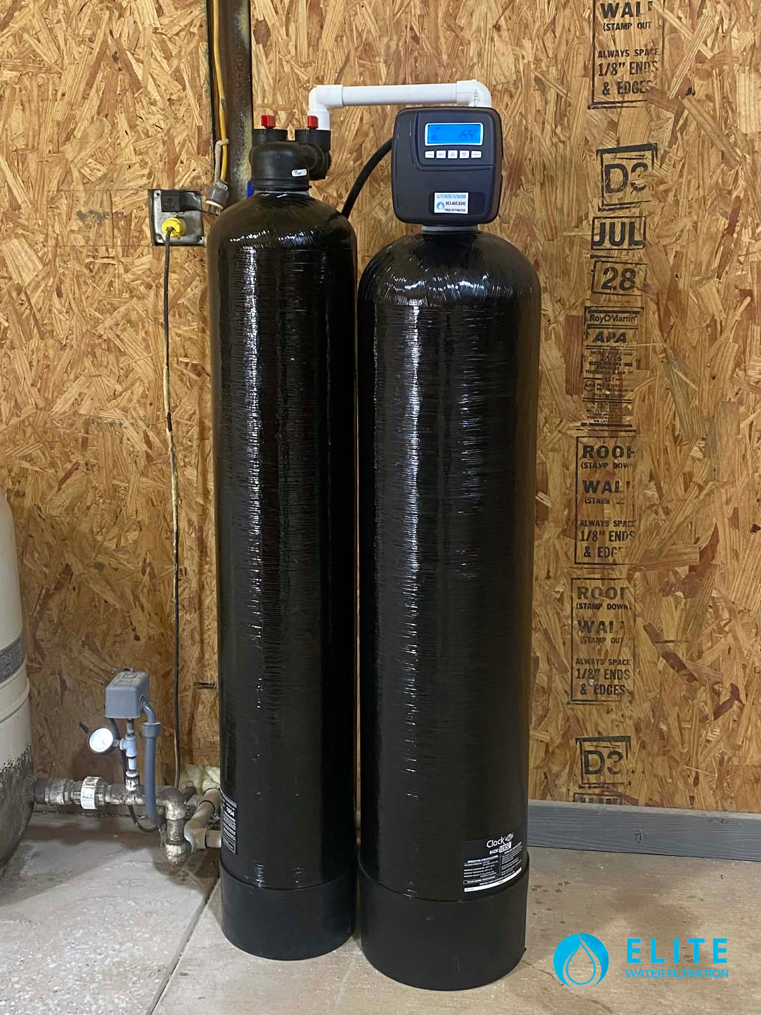 Whole-House Water Filtration & Sulfur Odor Removal System