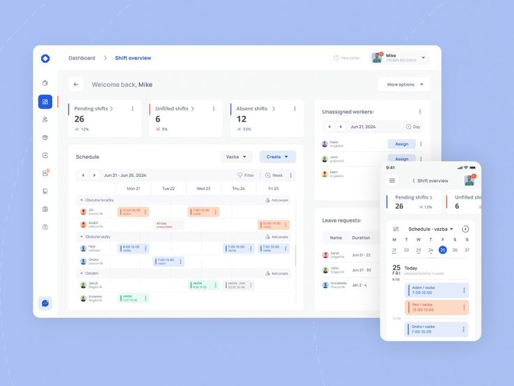 Scheduling app