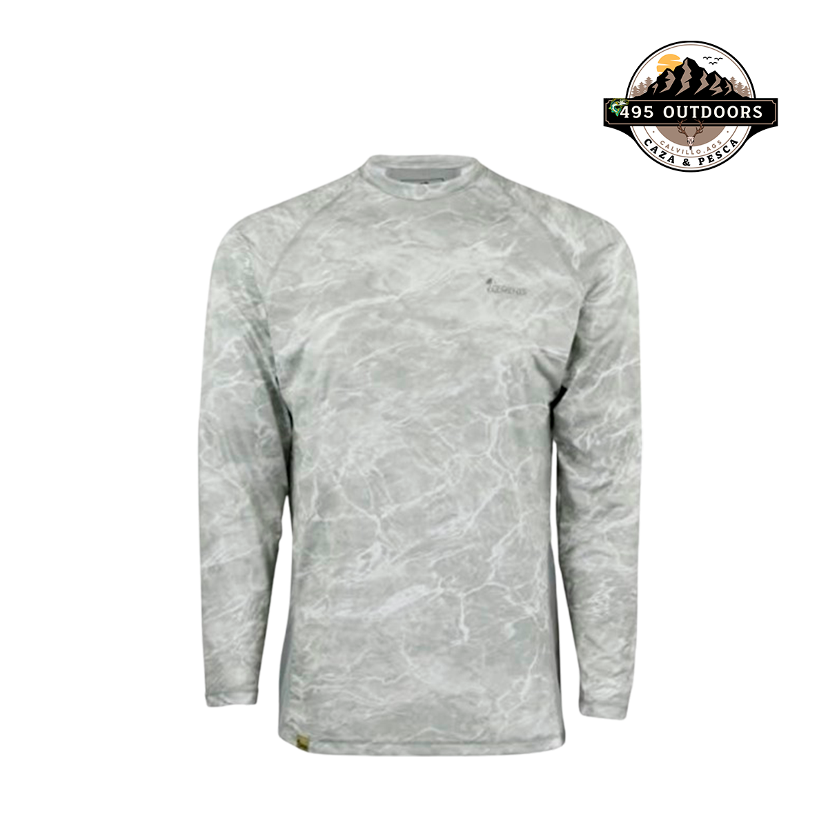 Mossy Oak Playera Manga Larga Camo