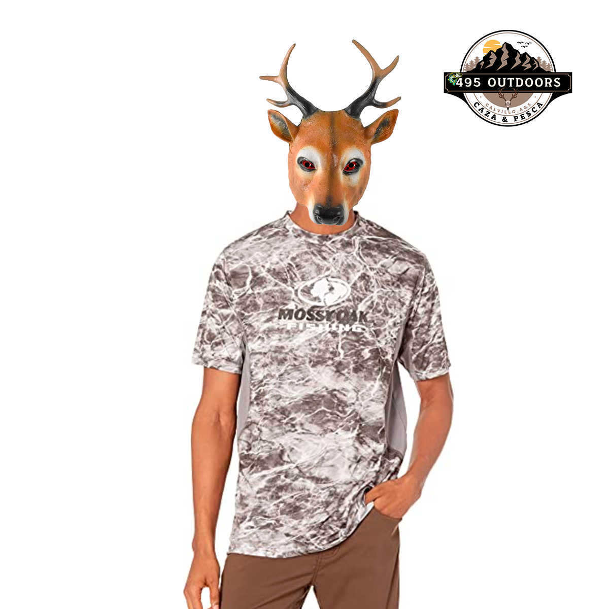 Mossy Oak Playera Manga Corta