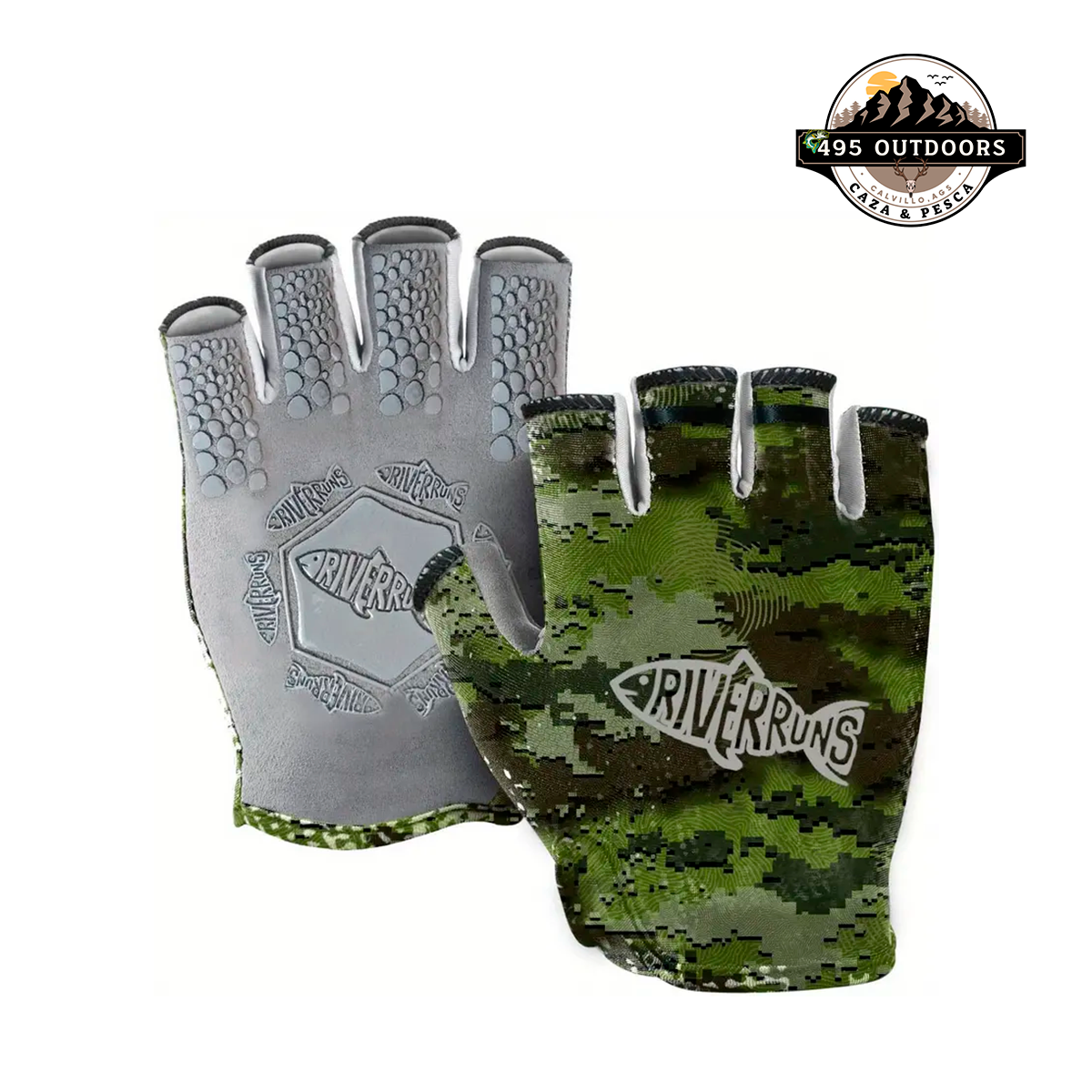 River Runs Guantes De Pesca