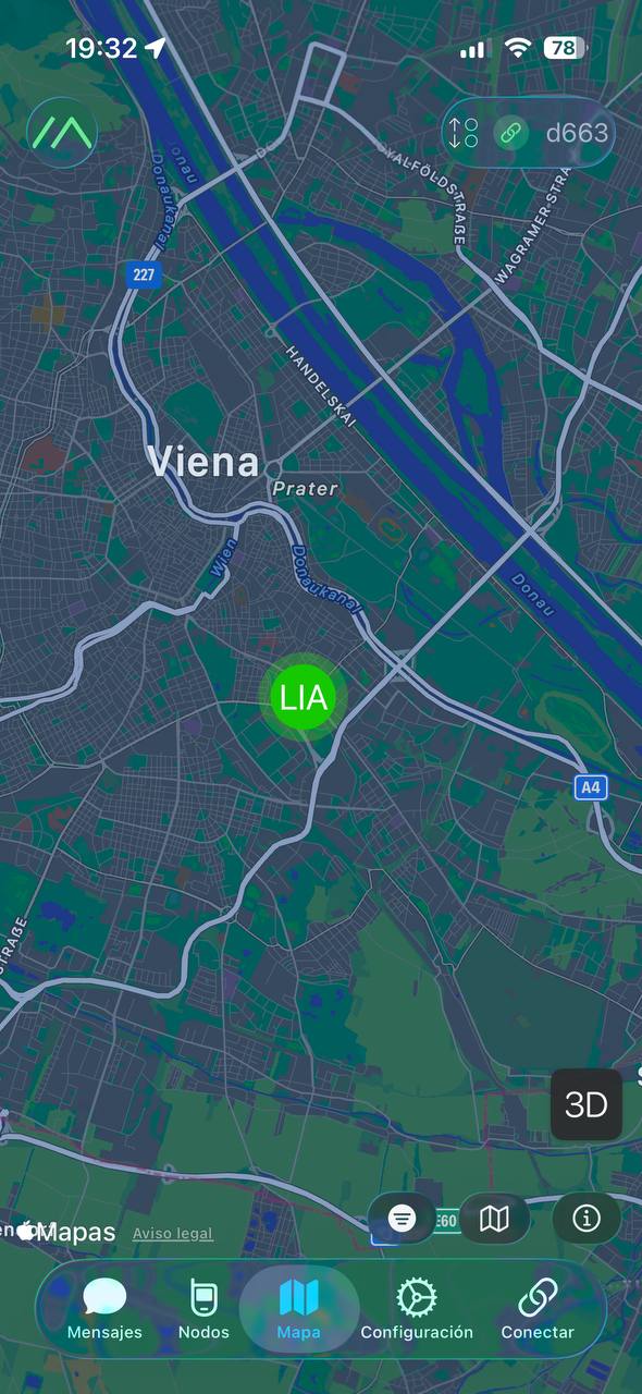 ภาพฟีเจอร์ GPS Tracking จาก LIA