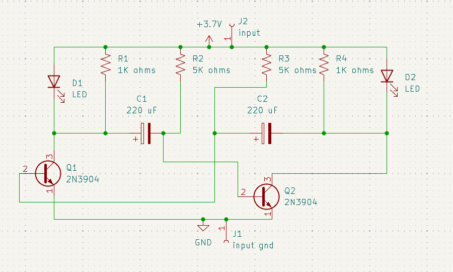 Astable miltivibrator, from the project README