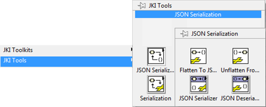 Functions palette