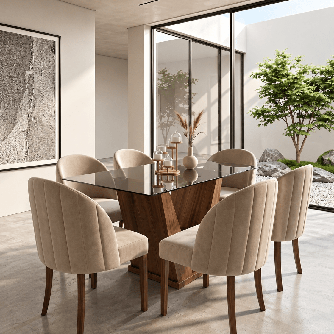 Luna 6 sillas