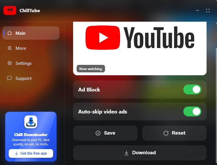 The panel on YouTube