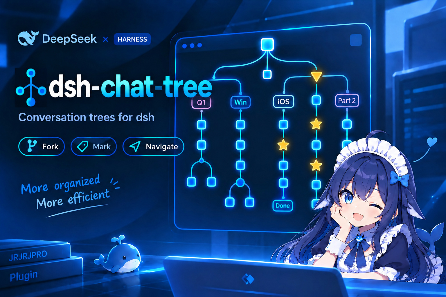 dsh-chat-tree — Conversation trees for dsh