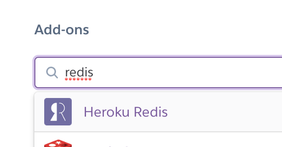 Search for "redis"