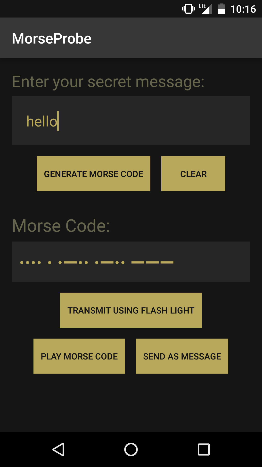 GitHub - JSKohli/MorseProbe: MorseProbe is a native android application ...