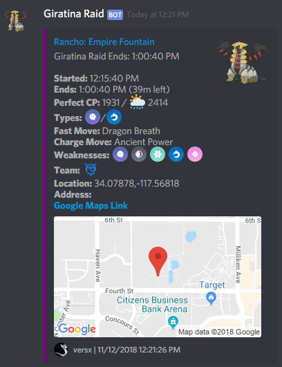 Raid Notifications