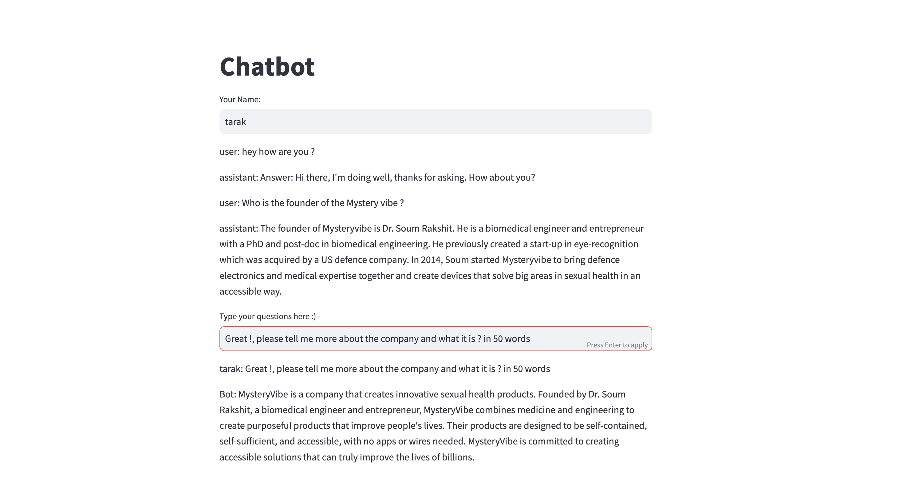 ChatBot