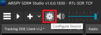 Configure Source in SDRSharp