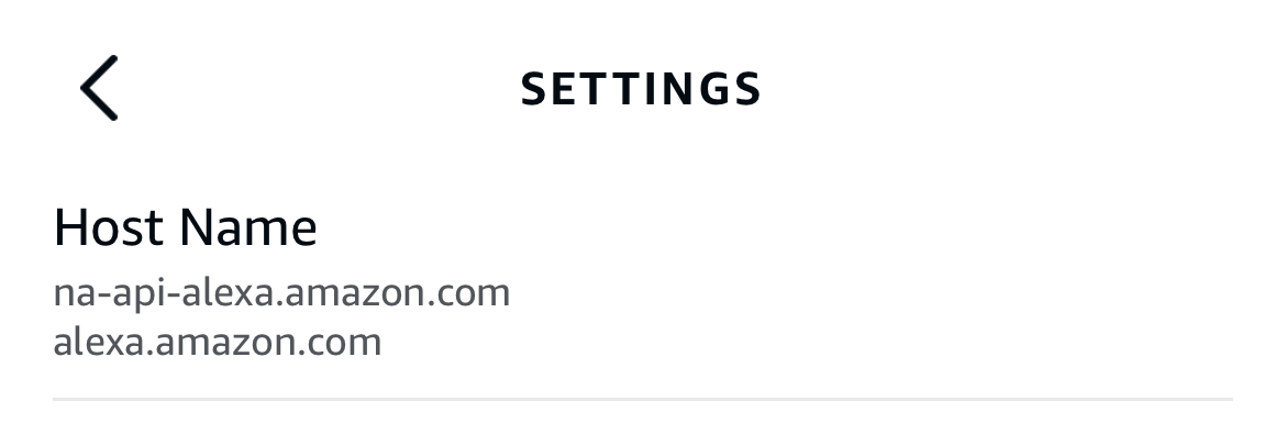Alexa app host