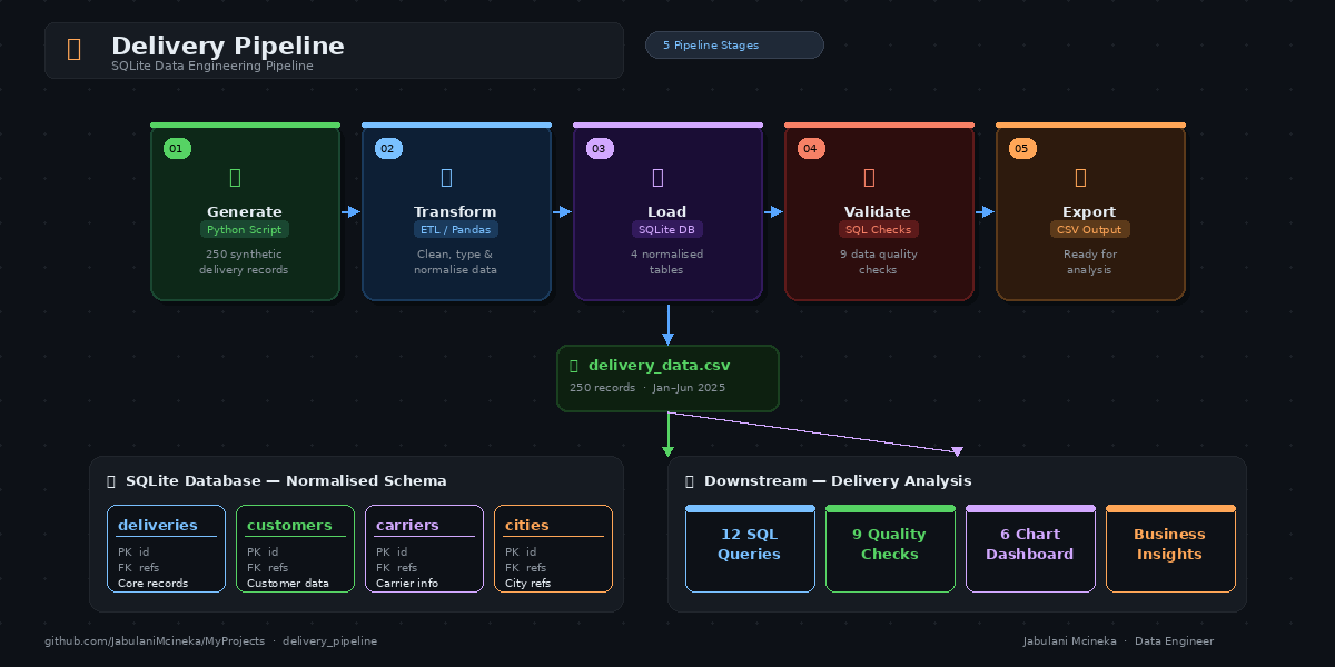 Delivery Pipeline Architecture
