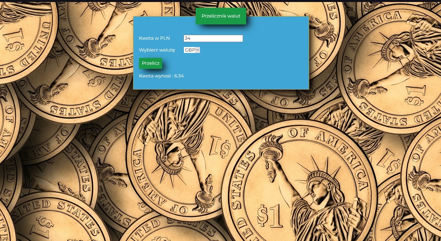 GitHub - JacekSzczepanek/currency-calculator