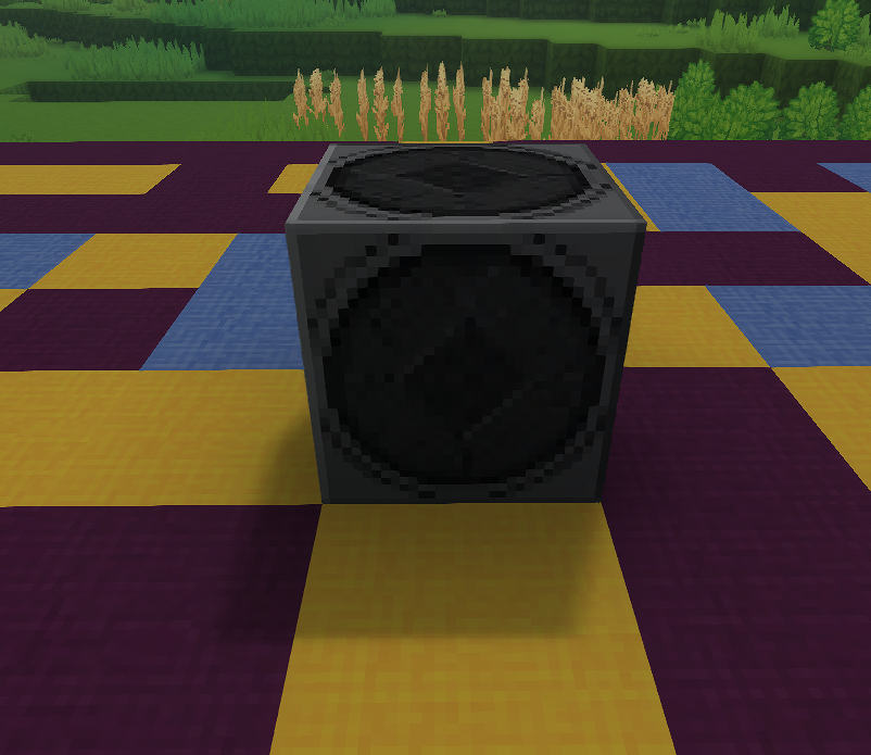 Boombox placed