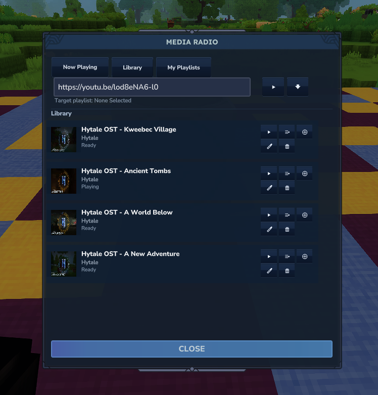 Library UI