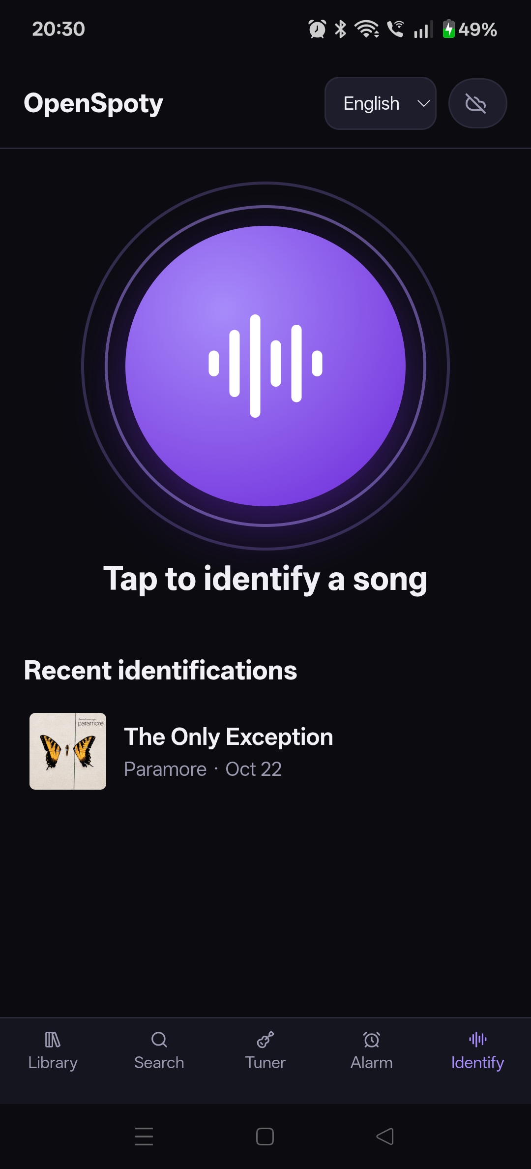 Song identification