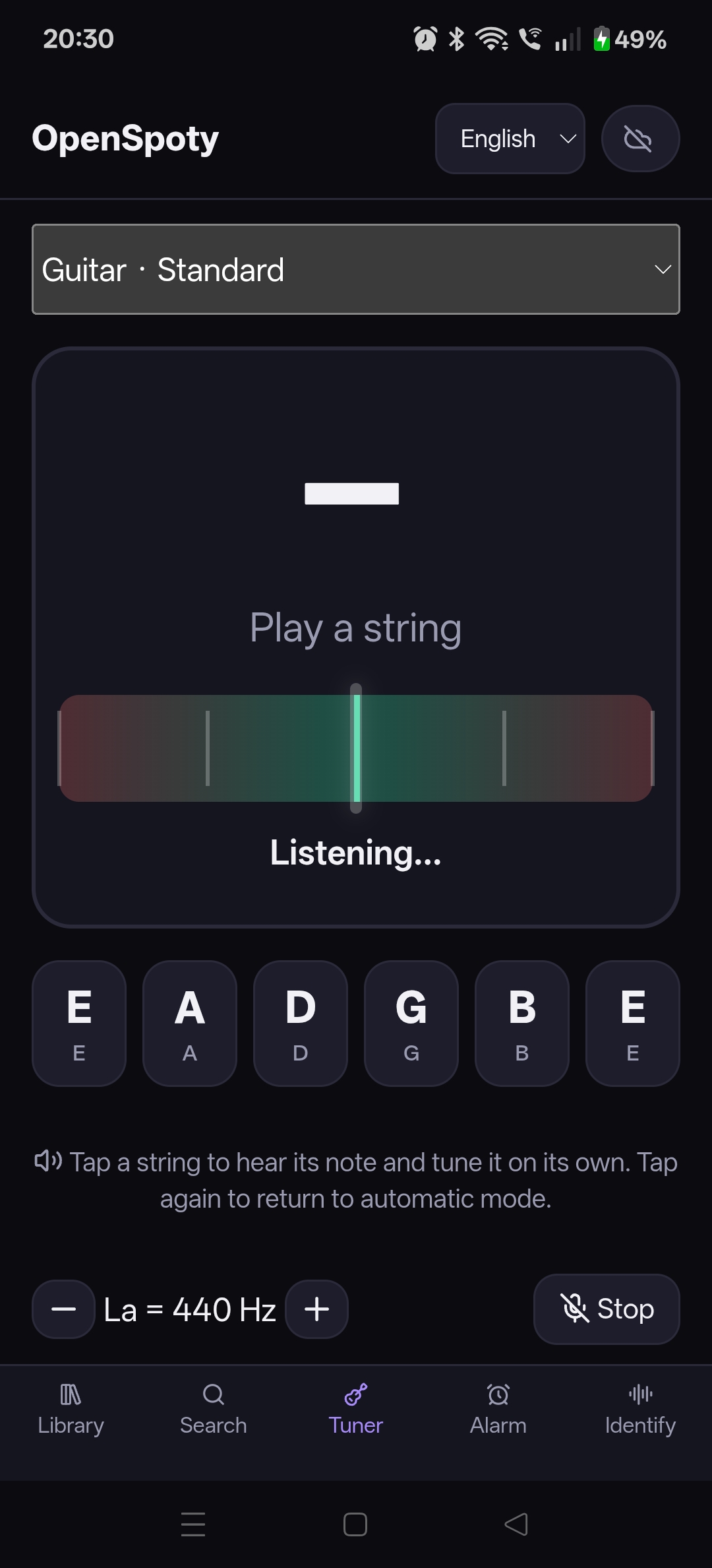 Instrument tuner
