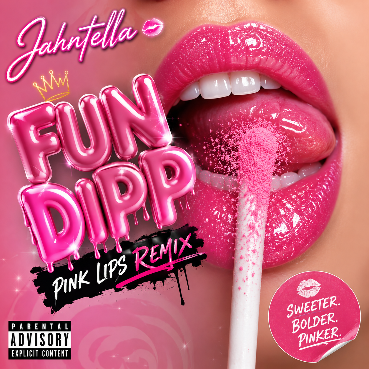 Pink Lips Remix artwork