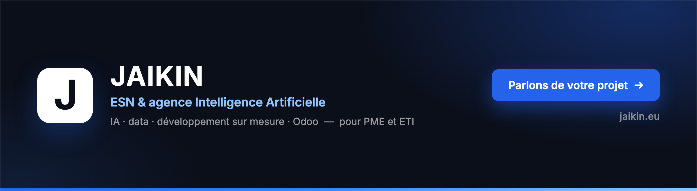 JAIKIN — ESN & agence Intelligence Artificielle