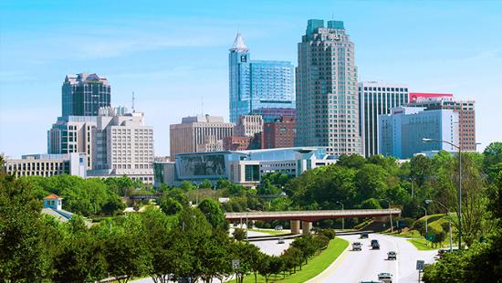 Downtown Raleigh Skyline