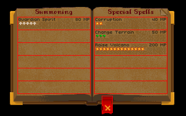 spellbook view