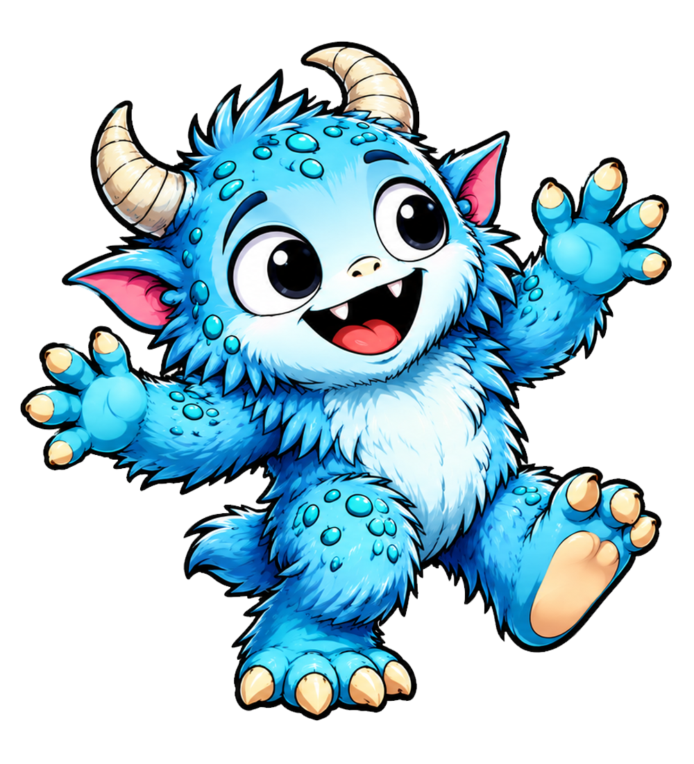 Original furry monster character
