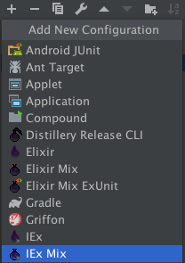 The Mix Icon with ">" to indicate the IEX prompt