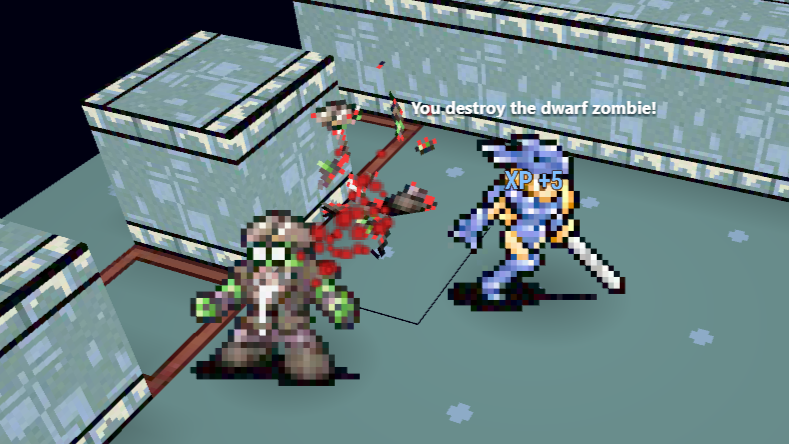 Shatter monsters into pieces!