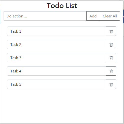 Todo List