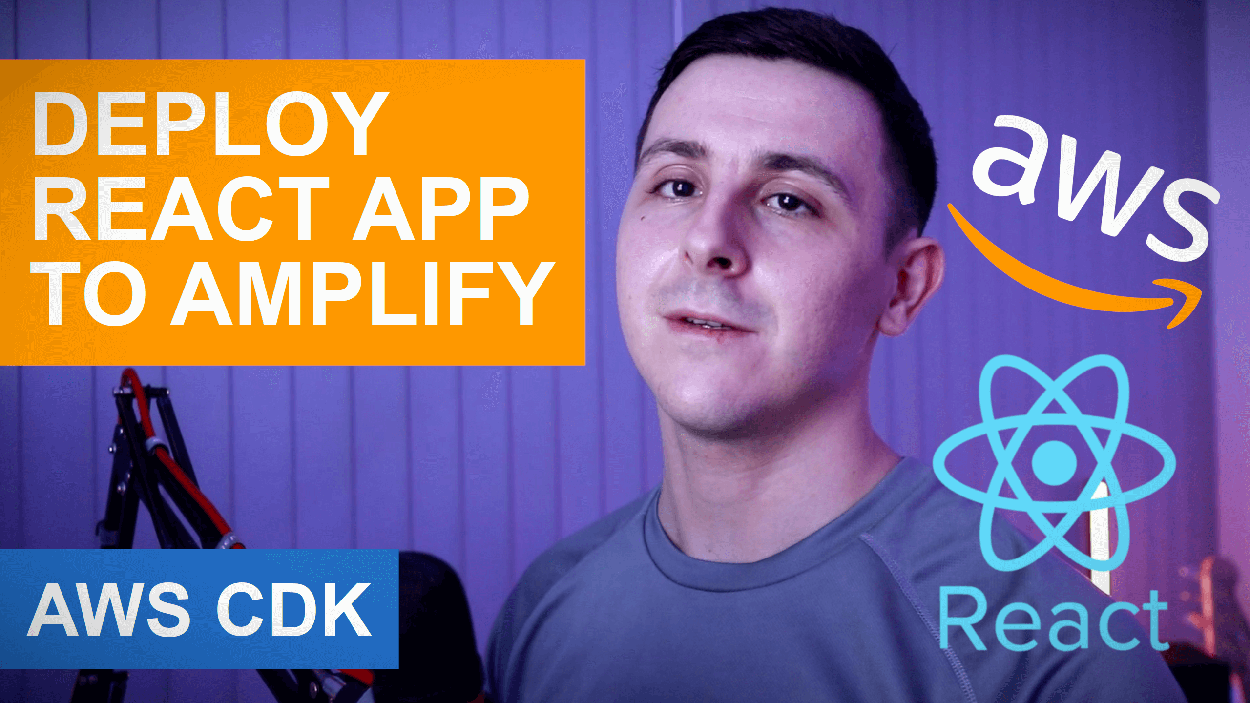 VIDEO: How to Deploy React App to AWS Amplify via CDK (TypeScript) Jan ...