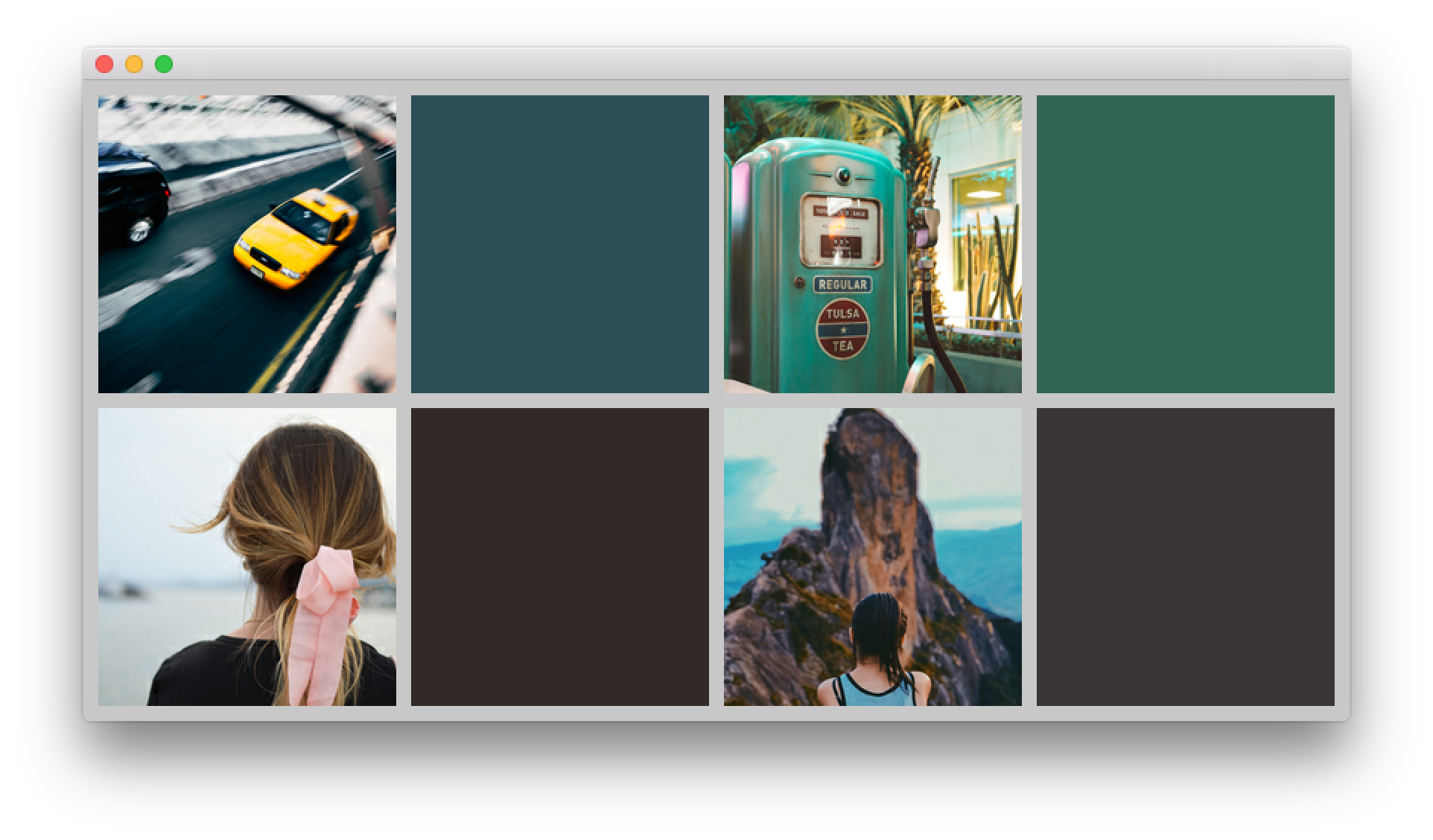Favor dark colors