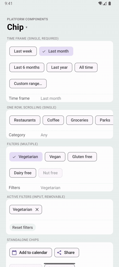Chip on Android