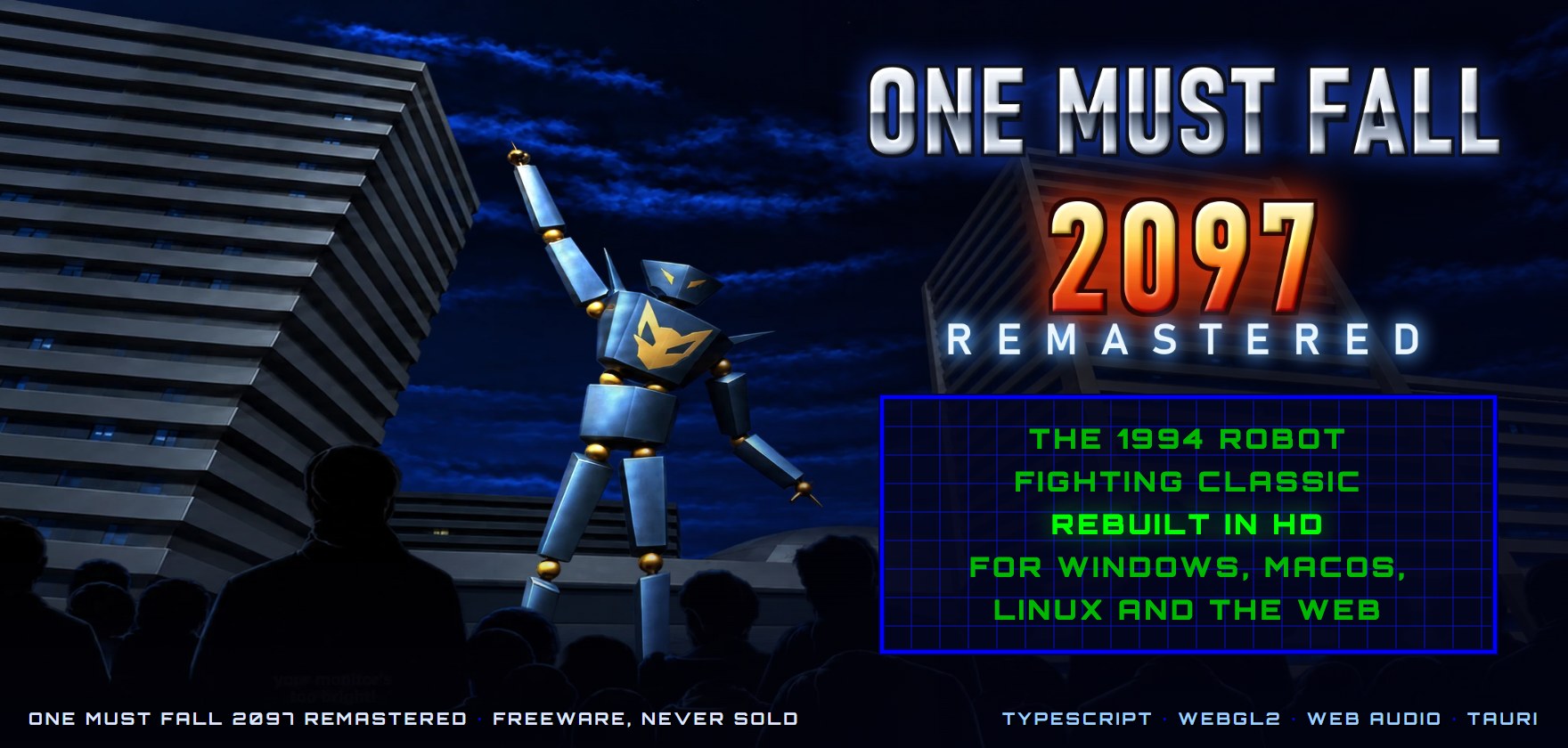 One Must Fall 2097 (Remastered) artwork