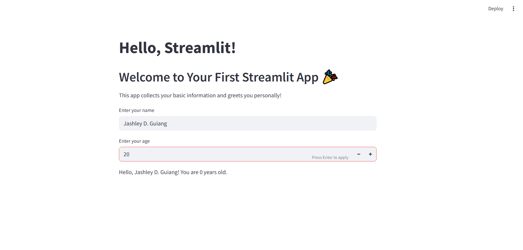 GitHub - JashleyGuiang/STREAMLIT-ACTIVITIES · GitHub