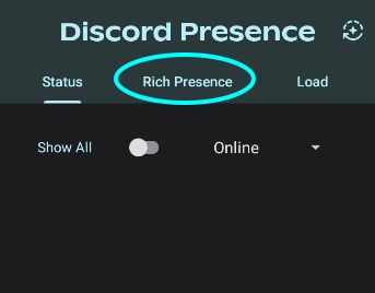 Rich Presence Tab