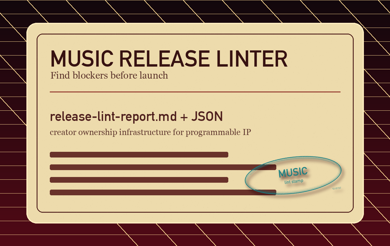 Suede Release Linter preview