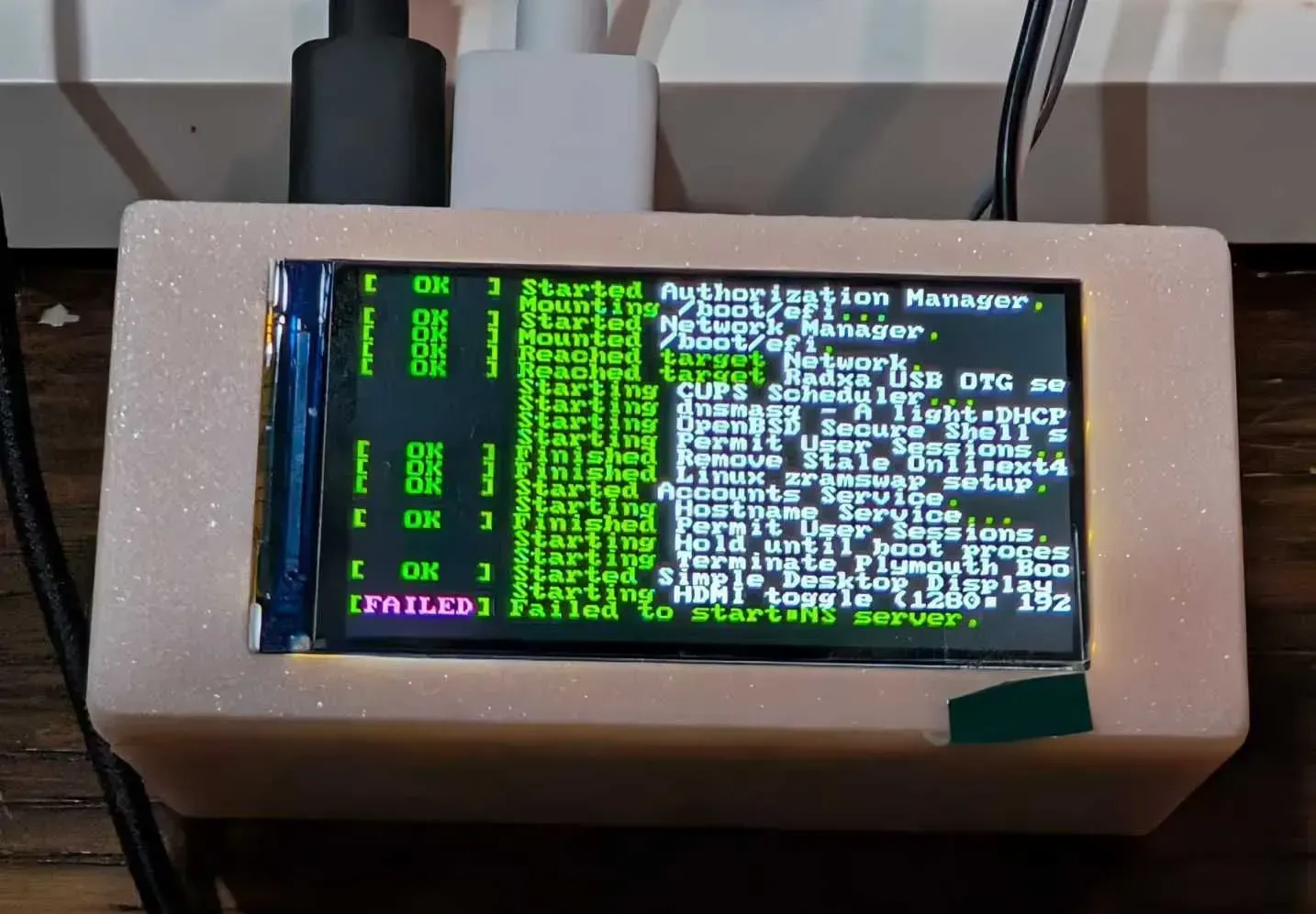 ZeroPC with Radxa Cubie A7z (Allwinner A733)