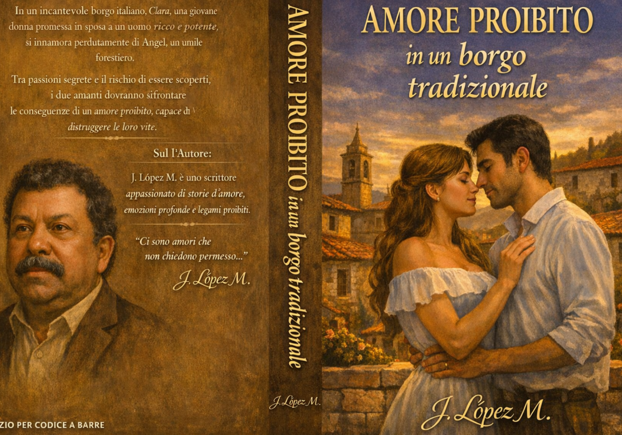 Copertina Amore Proibito in un Borgo Tradizionale