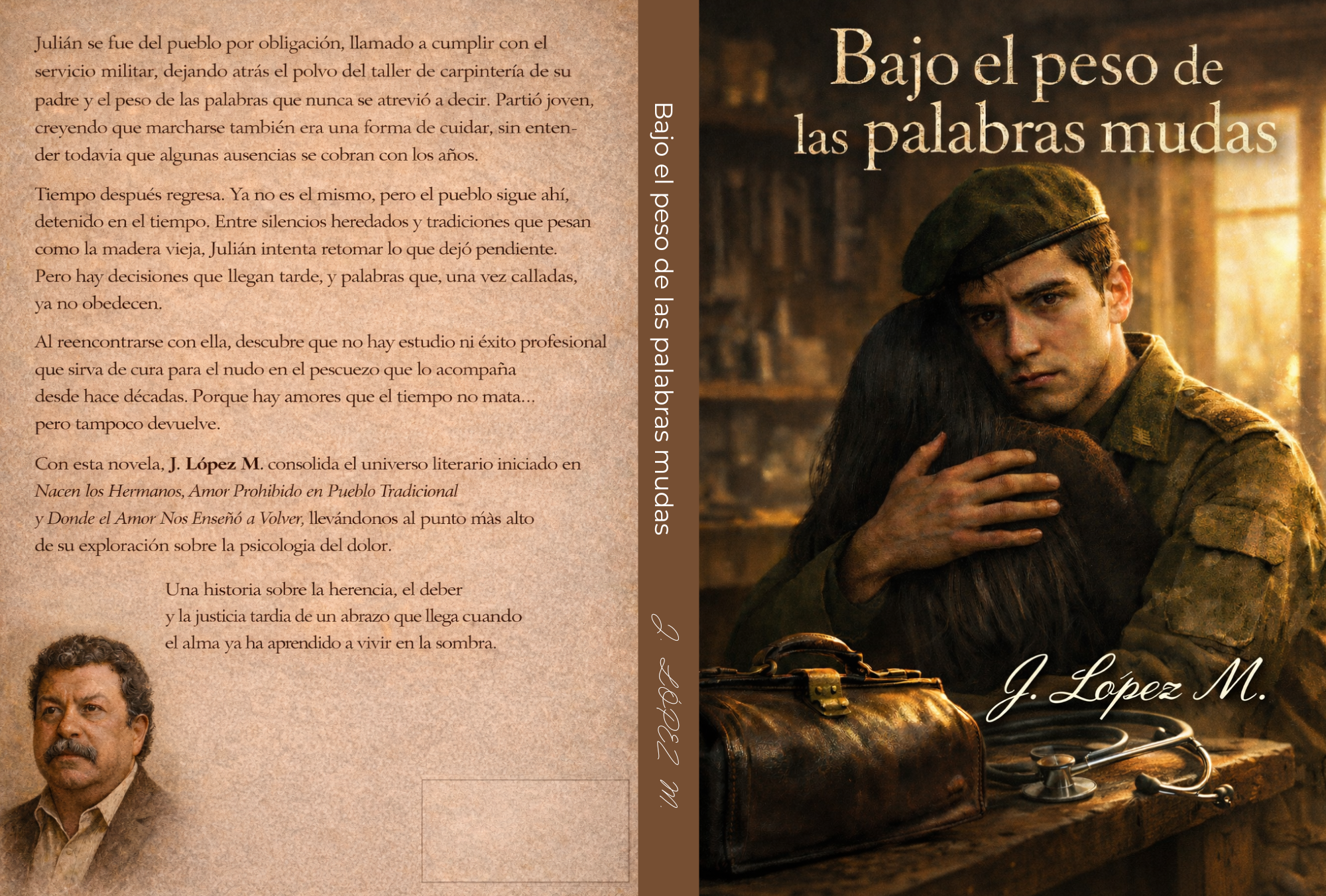 Portada Bajo el peso de las palabras mudas