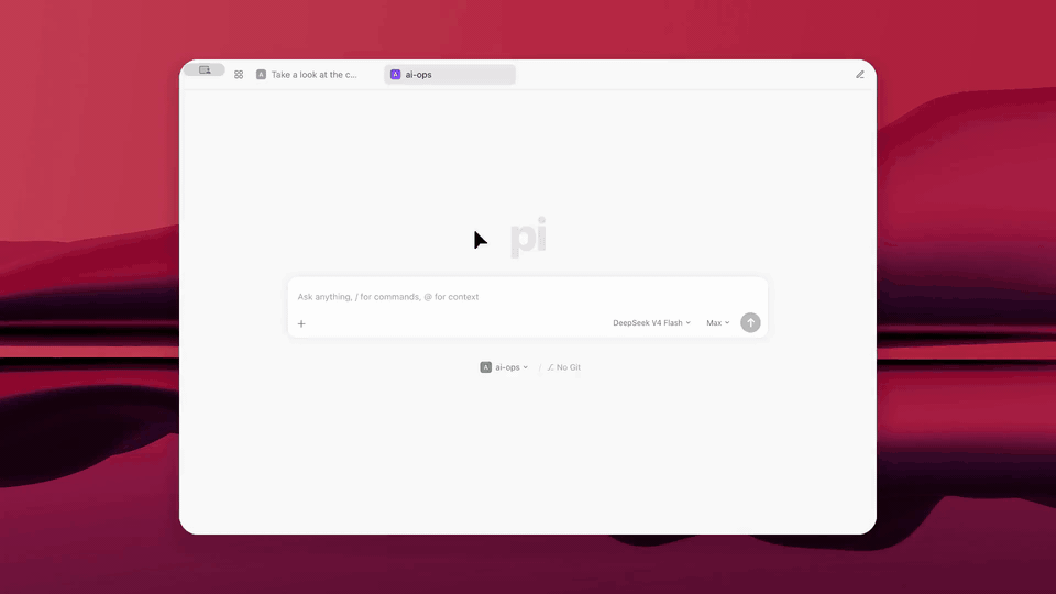 Settings page demo